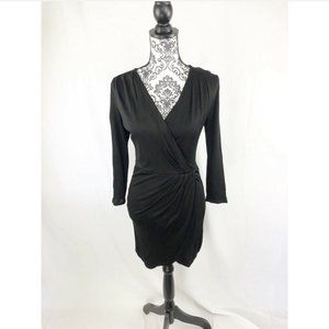 Aritzia Babaton faux wrap dress